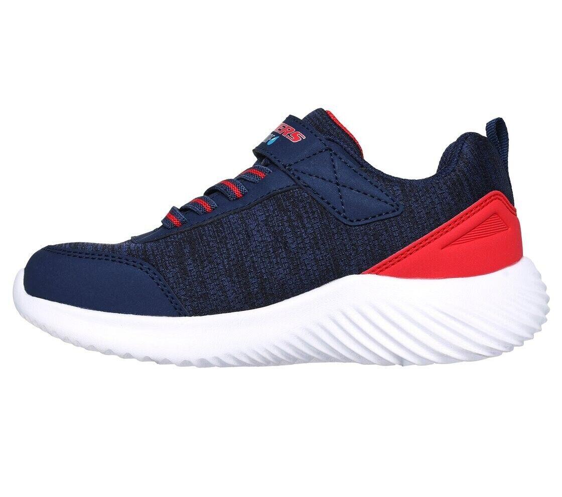 Baskets enfant Skechers Bounder 403739L navy/rouge 5/5