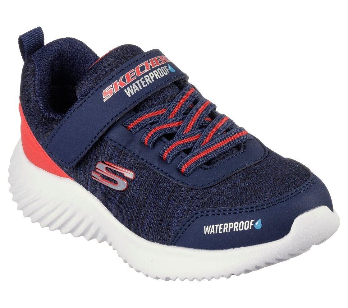 Baskets enfant Skechers Bounder 403739L navy/rouge 4/5