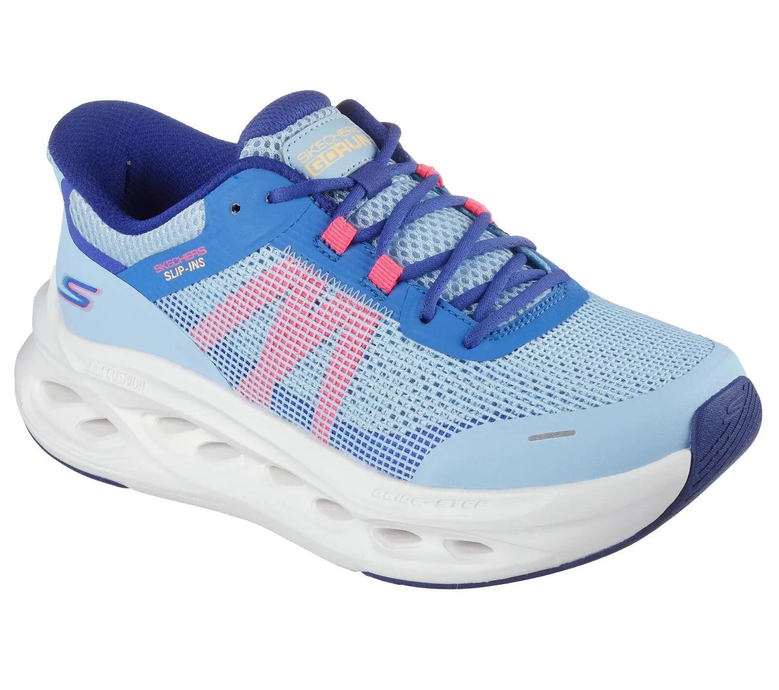 Baskets Skechers Slip-ins Max Cushioning Aberdeen bleu clair 3/5