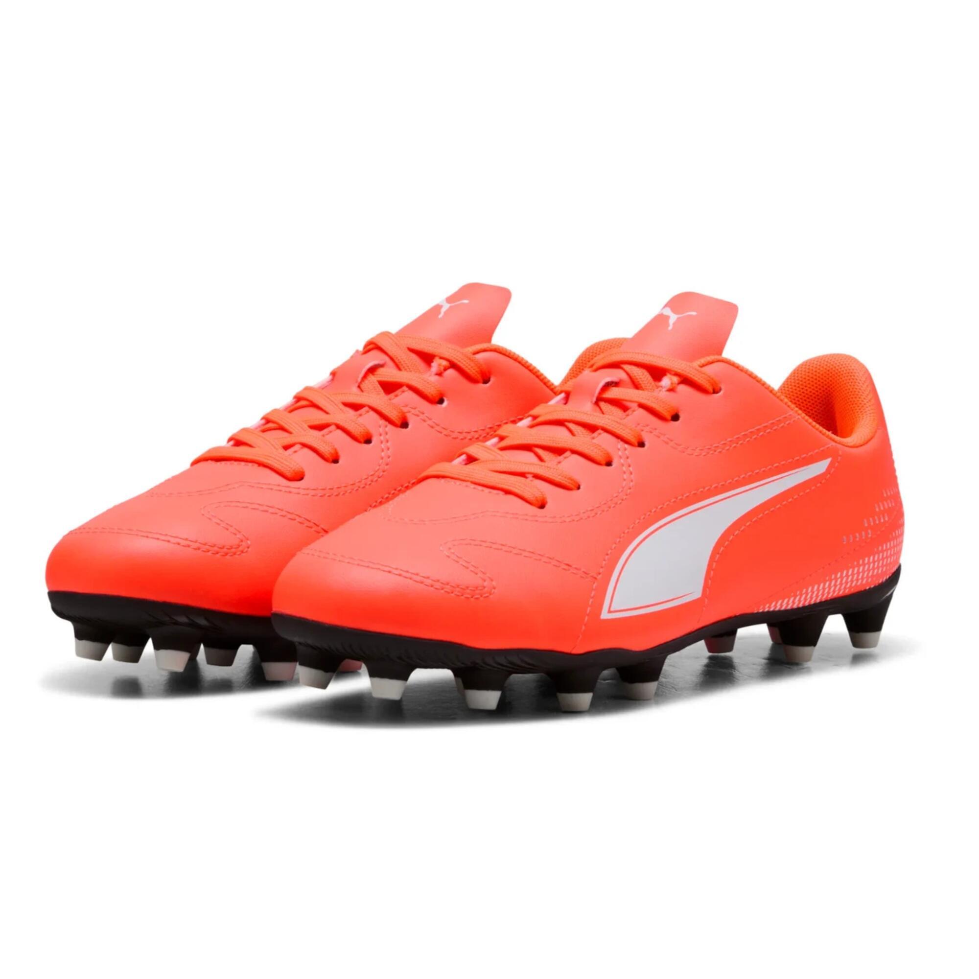 Puma - Chaussures De Football Puma Victoria Ii Jr. Rouge/blanc - Chaussures À Crampons - Rouge - No Size - Decathlon