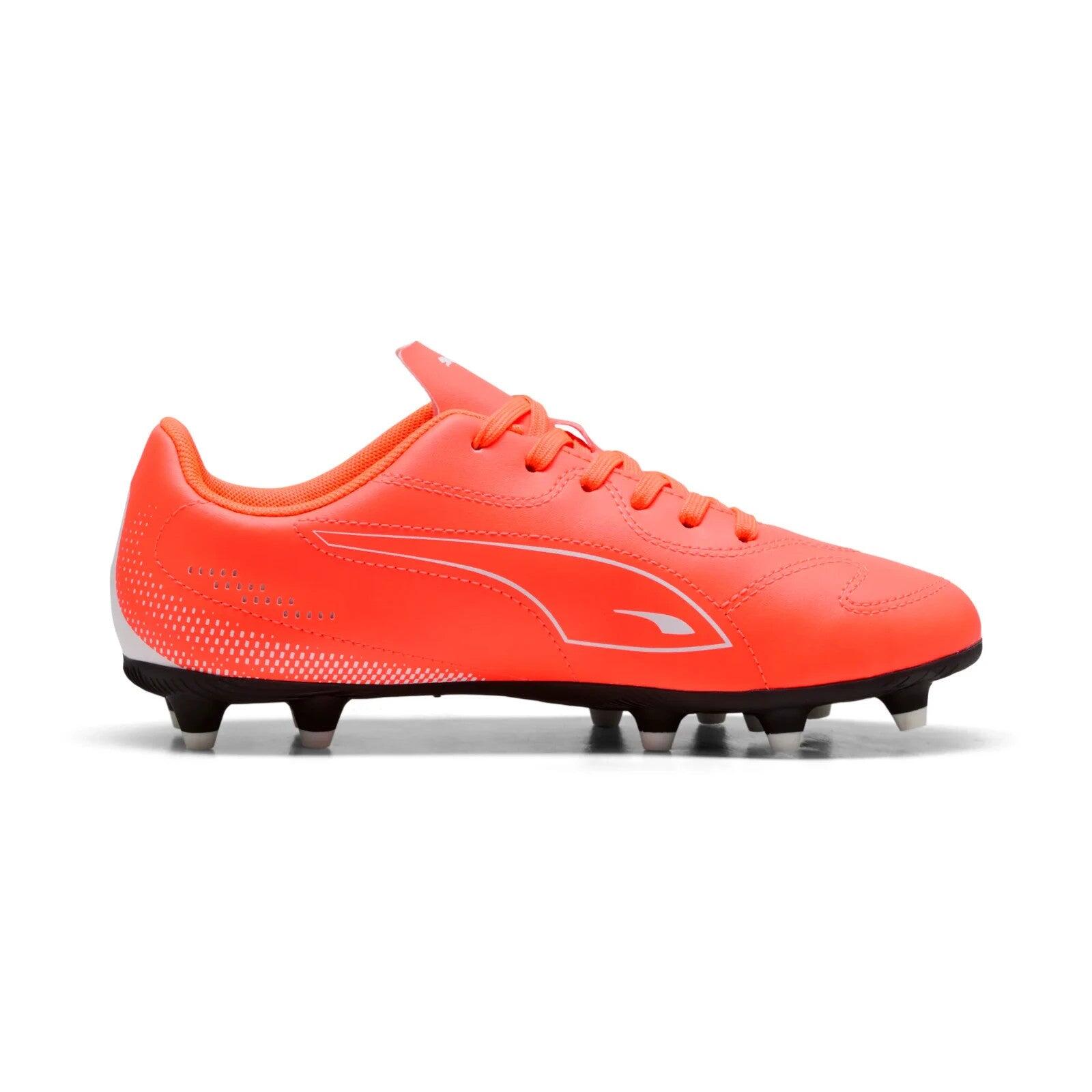 Chaussures de football PUMA Victoria II Jr. rouge/blanc 3/6