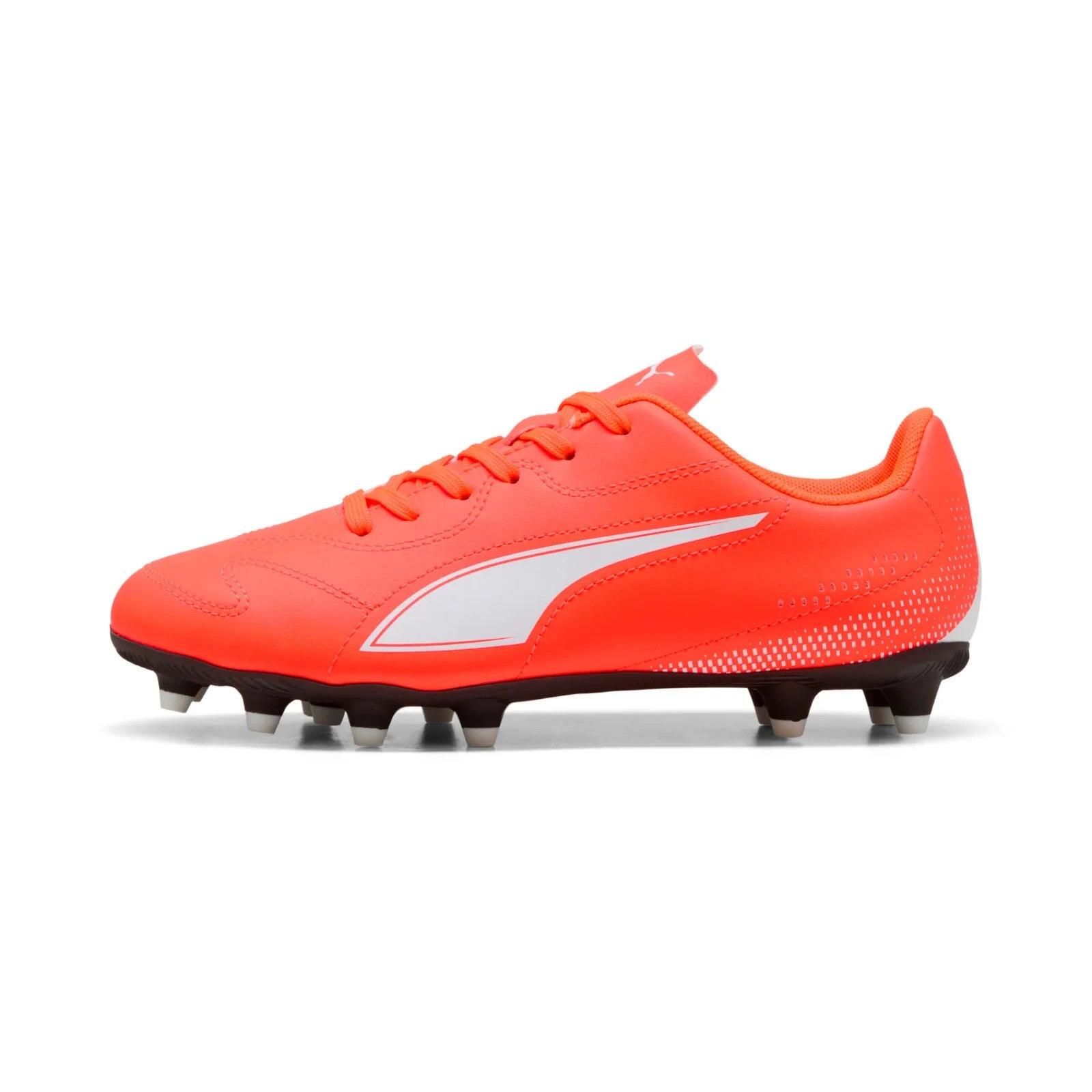 Chaussures de football PUMA Victoria II Jr. rouge/blanc 2/6