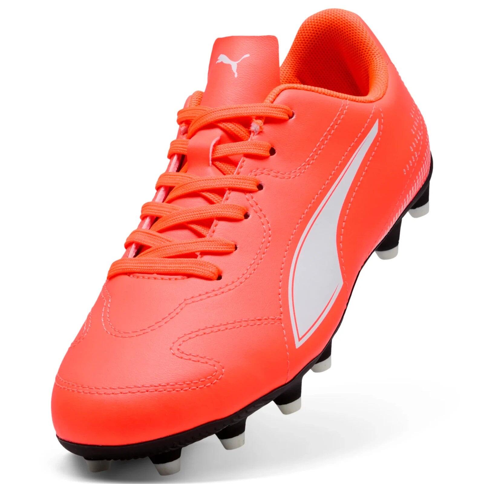 Chaussures de football PUMA Victoria II Jr. rouge/blanc 4/6