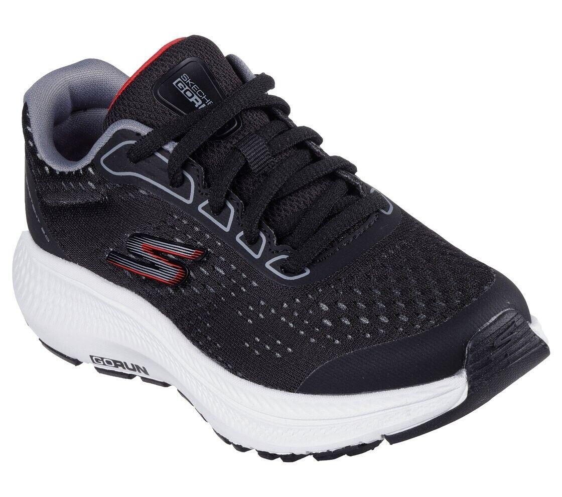 Baskets Skechers GO RUN Consistent 2.0 garçon noires textile 2/5