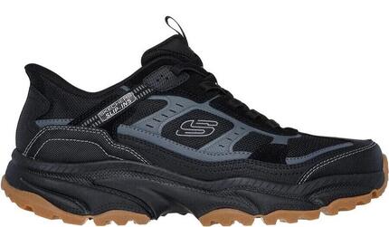Skechers Slip-ins Vigor AT | Zwart | Heren Slip-on Outdoor Sport Schoen