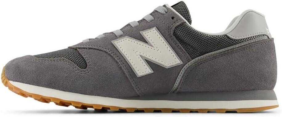 Baskets New Balance ML373V2 Castlerock Grey suède 3/5