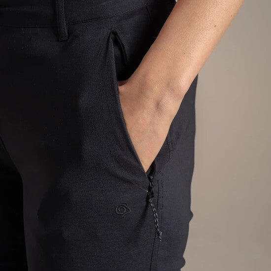 Pantalon de randonnée Craghoppers Kiwi Pro III femme noir 5/6