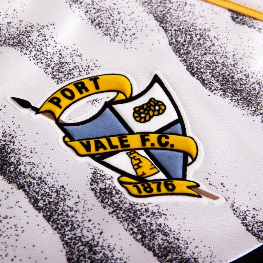 Herren - Retro Fußballtrikot - Port Vale F.C. 1991/92 - Weiß 4/7