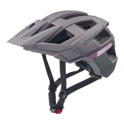 MTB - Fahrradhelm AllSet, grau-rose