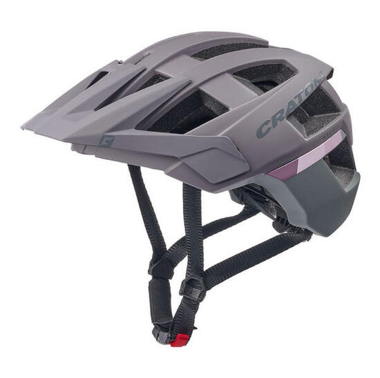 MTB - Fahrradhelm AllSet, grau-rose
