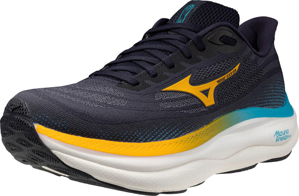 Chaussures de running Mizuno Wave Sky homme bleu amortissantes 2/6