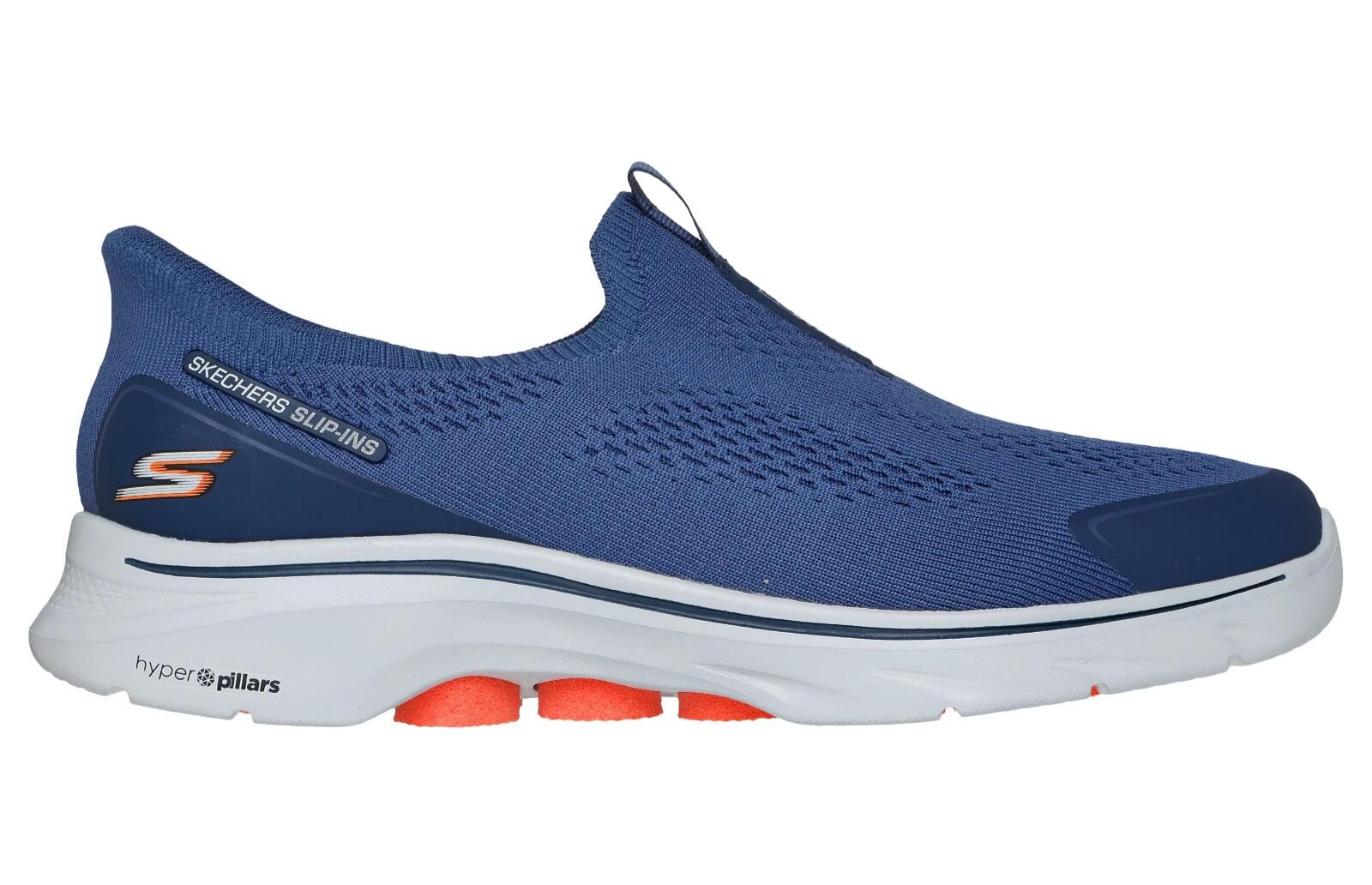 Baskets sans lacets Skechers GO WALK 7 Easy On Evolution NVY 1/5