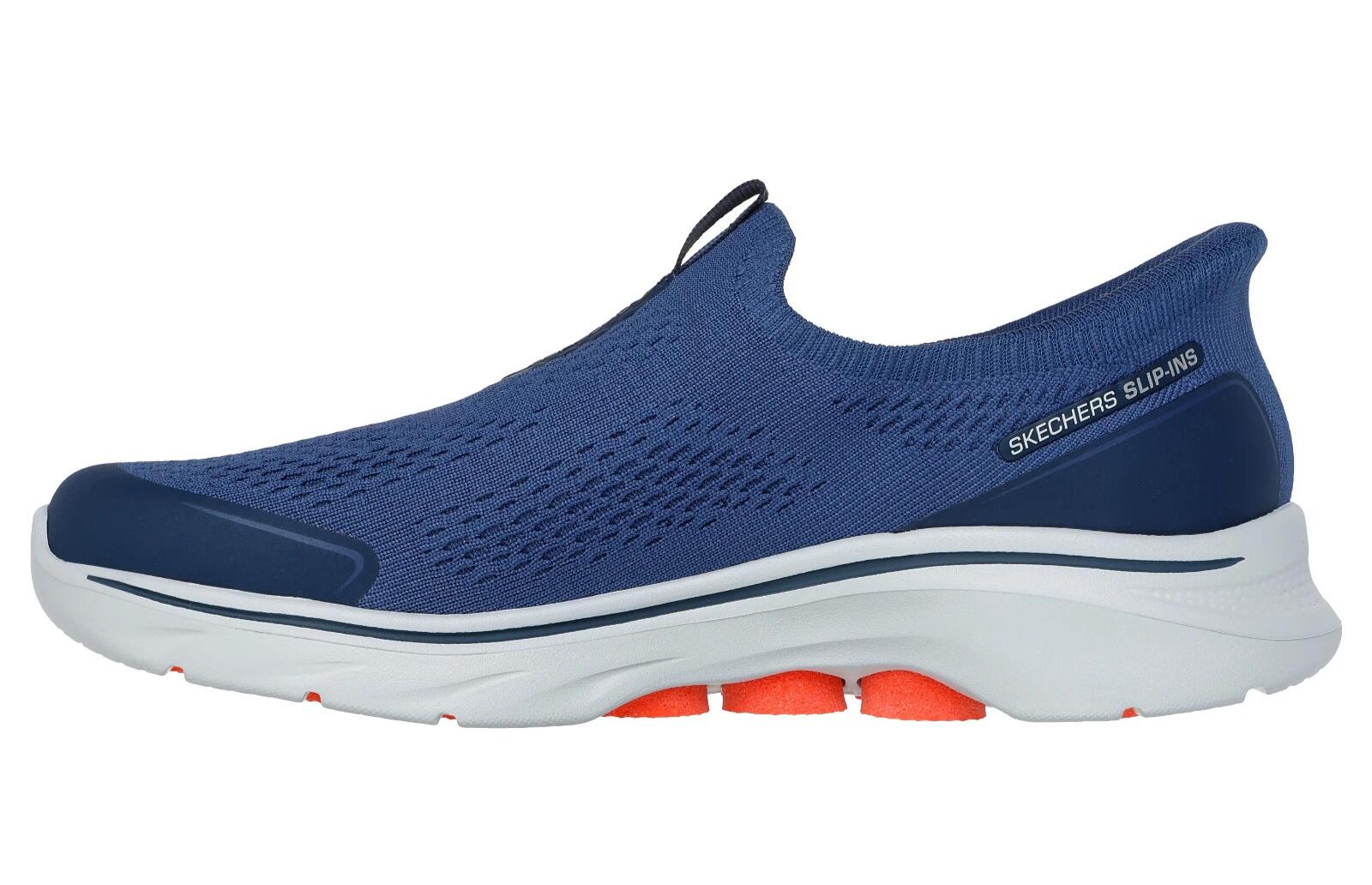 Baskets sans lacets Skechers GO WALK 7 Easy On Evolution NVY 2/5