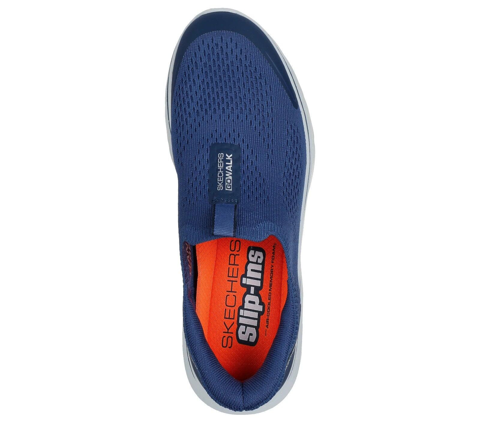 Baskets sans lacets Skechers GO WALK 7 Easy On Evolution NVY 4/5