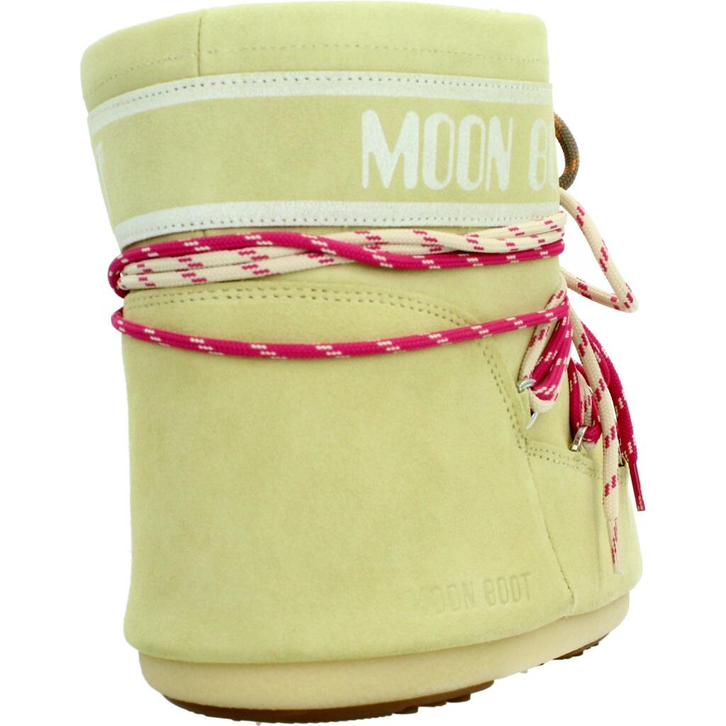 MOON BOOT MB ICON LOW SUEDE LACE Zielony 3/5