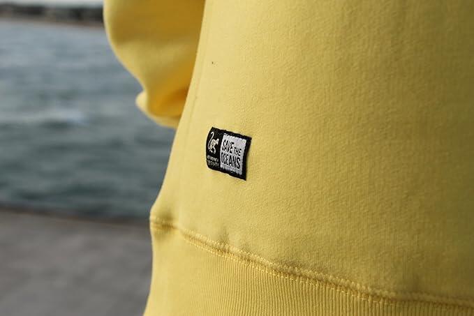 Sweat-shirt à écusson - Col rond / Adulte (Jaune) 5/6