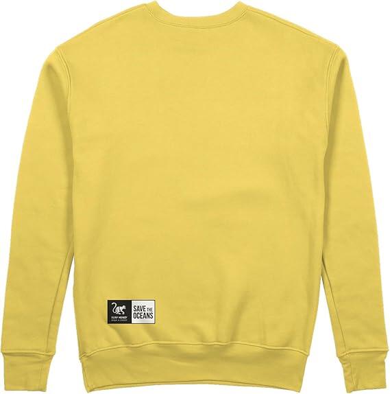 Sweat-shirt à écusson - Col rond / Adulte (Jaune) 2/6