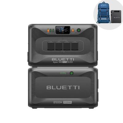 Solar Generator Apex 300 & B500K, 5529,6Wh Strom für Camping & Vanlife