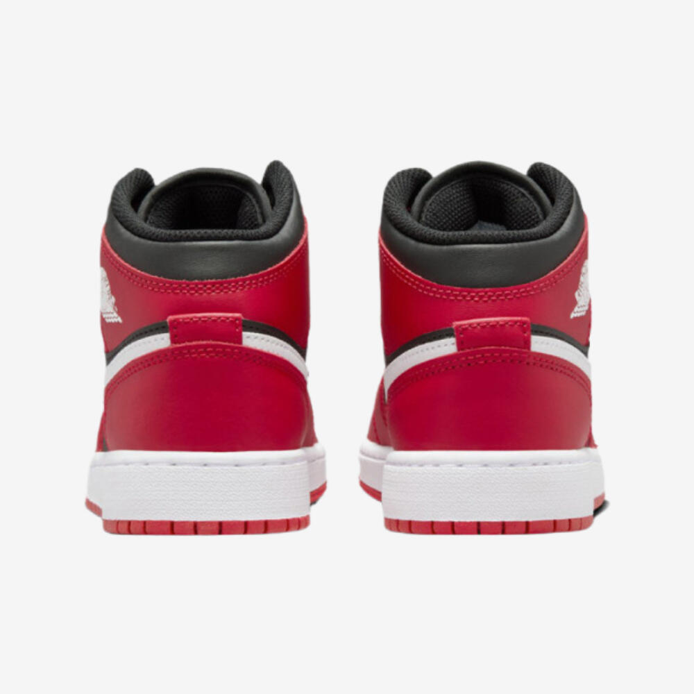 Jordan 1 Mid Gym Red Black White (2024) 2/5