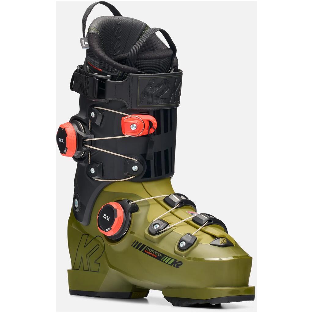 K2 Cortex 120 Zonal BOA Mens Ski Boots - 28.5 - Green