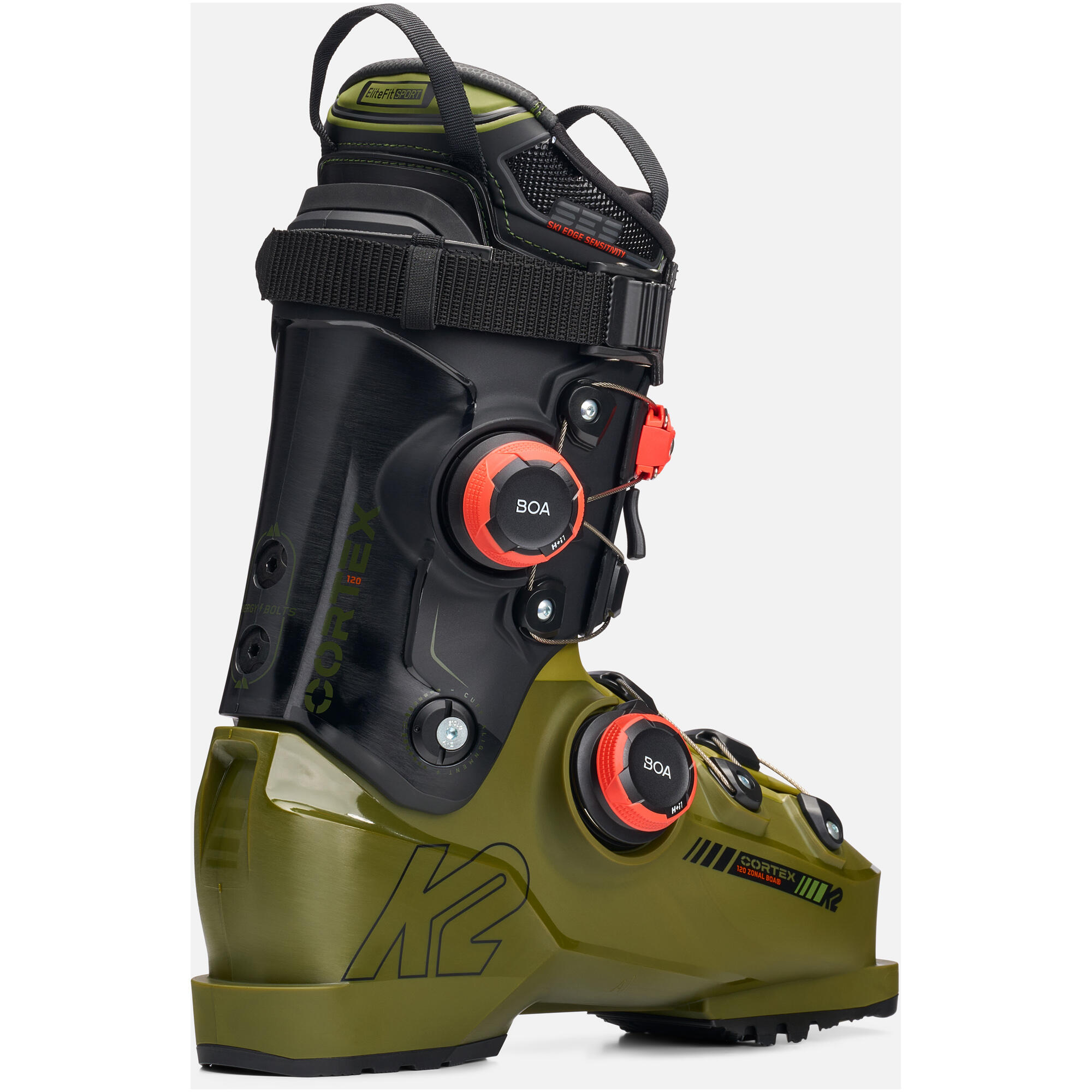 K2 Cortex 120 Zonal BOA Chaussure De Ski Homme 3/5