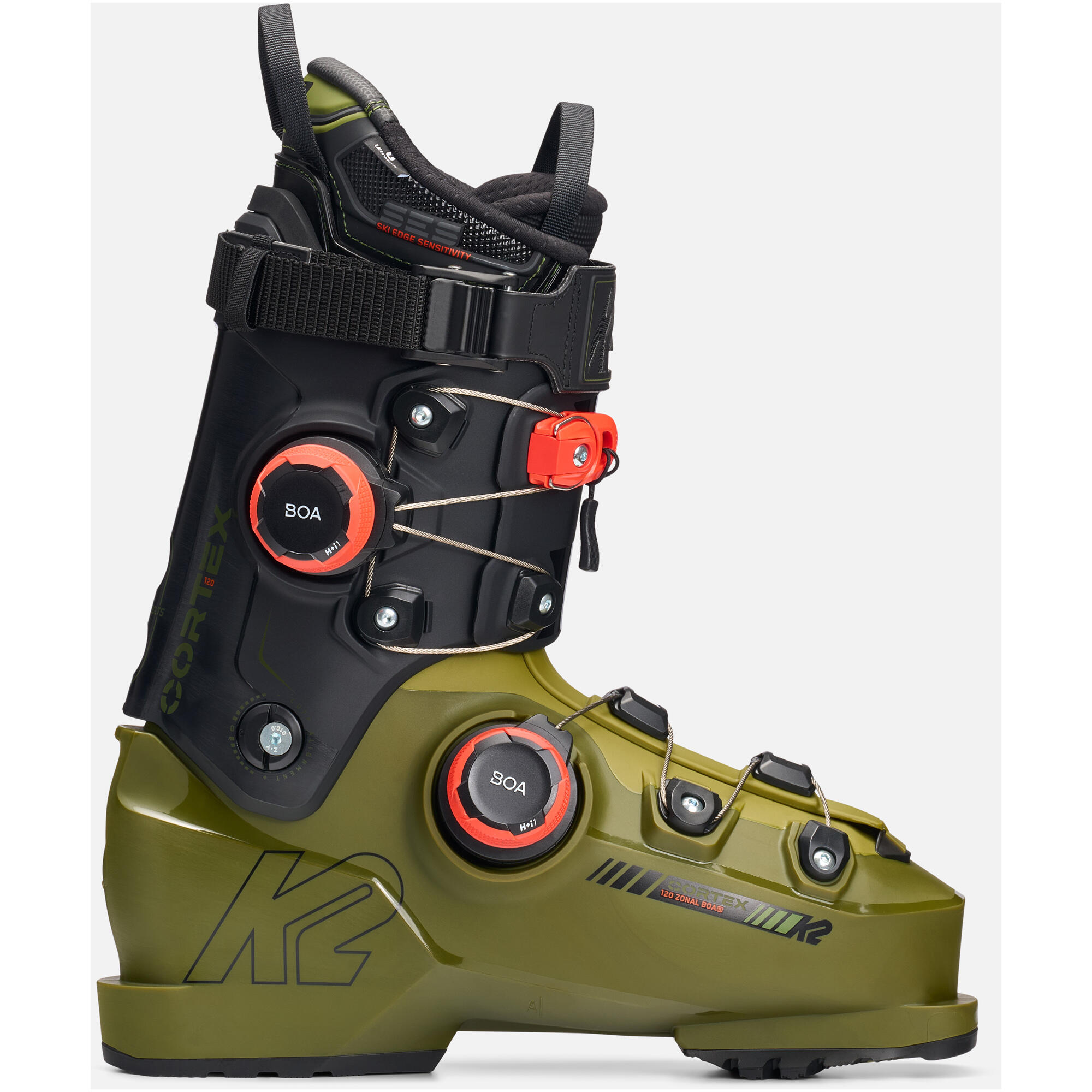 K2 Cortex 120 Zonal BOA Chaussure De Ski Homme 2/5