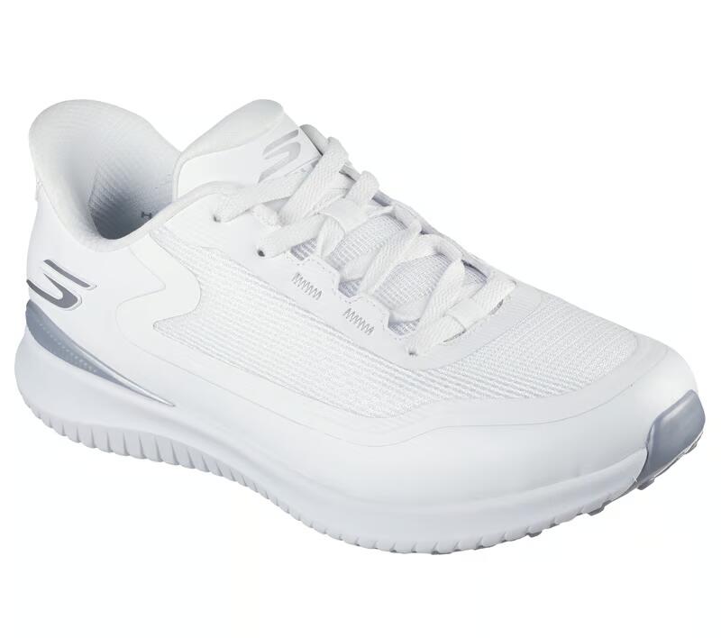 Chaussures de golf Skechers GO GOLF Flight femme blanches 3/5