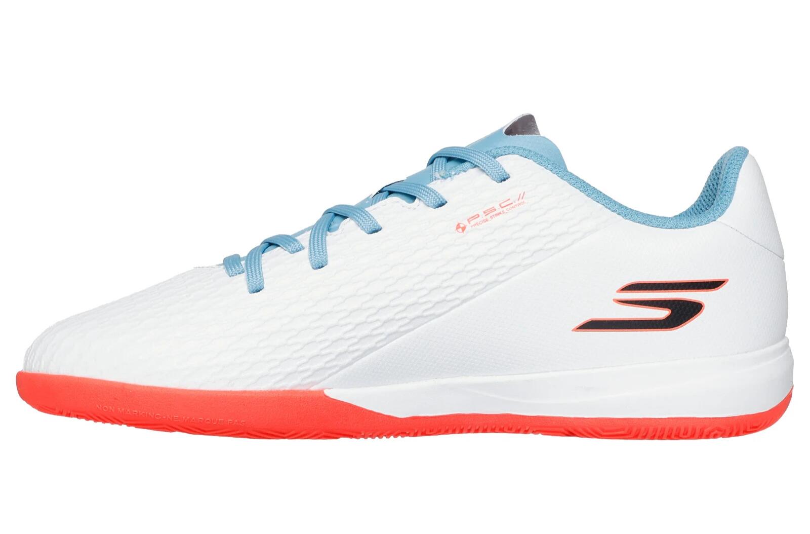 Chaussures de football indoor Skechers SKX_2 WTQP blanc/turquoise 2/6