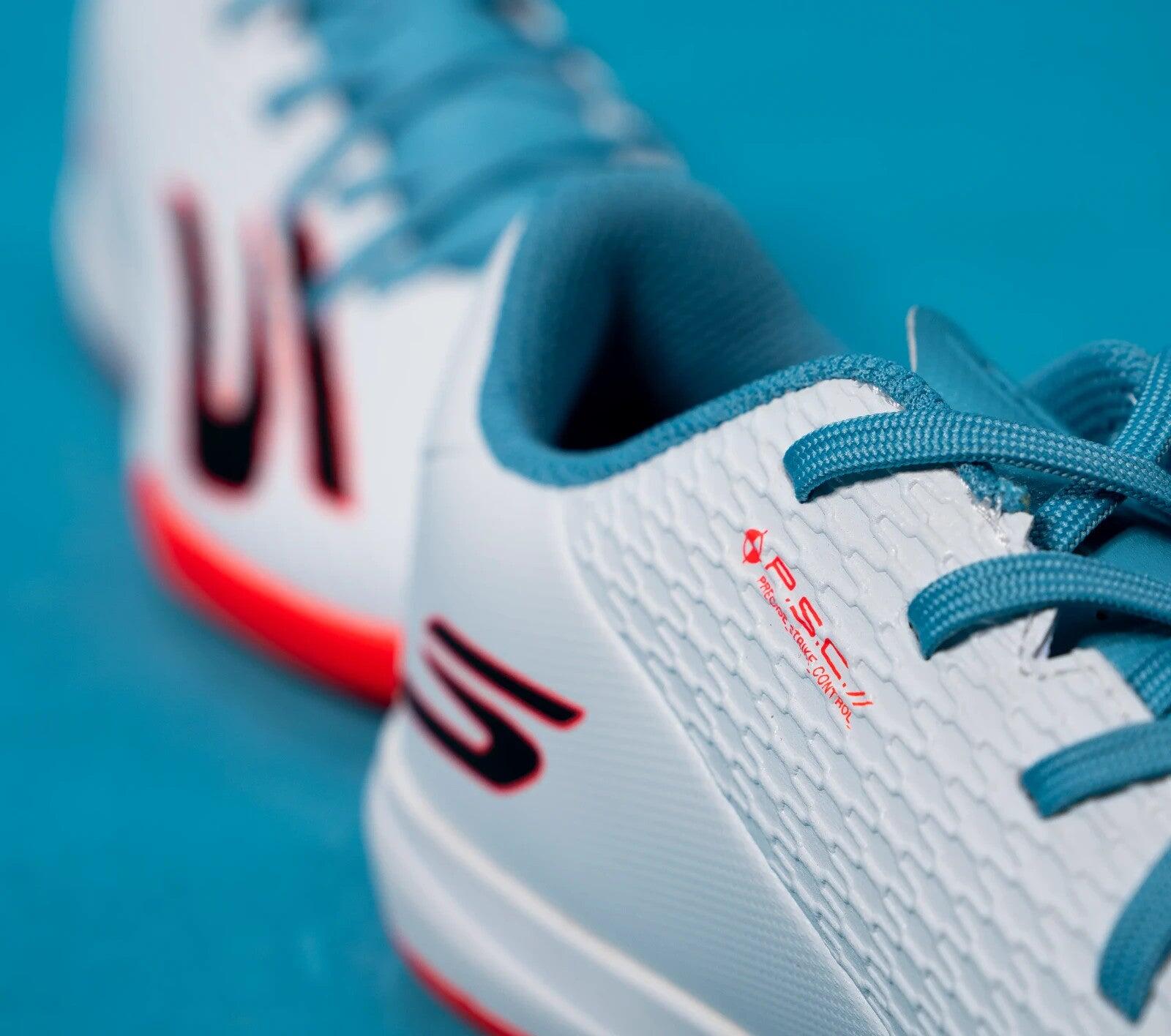 Chaussures de football indoor Skechers SKX_2 WTQP blanc/turquoise 6/6