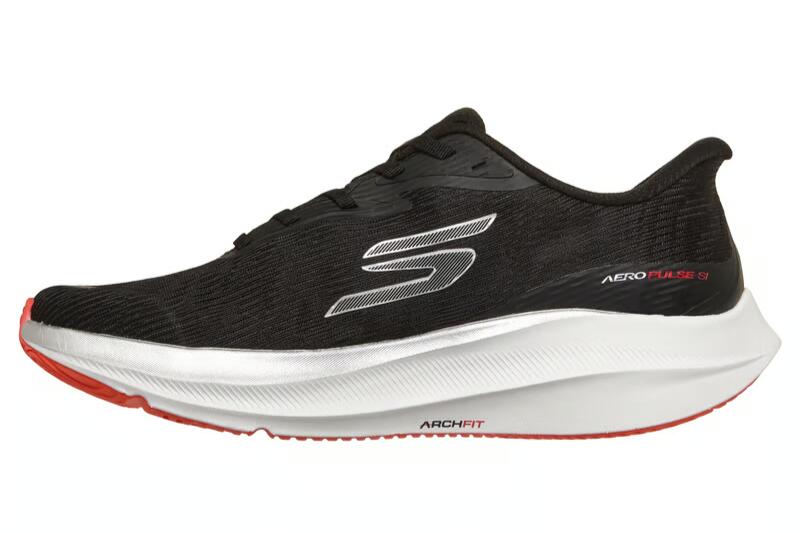 Chaussures de running Skechers Aero Pulse Slip‑Ins noir vegan 2/5