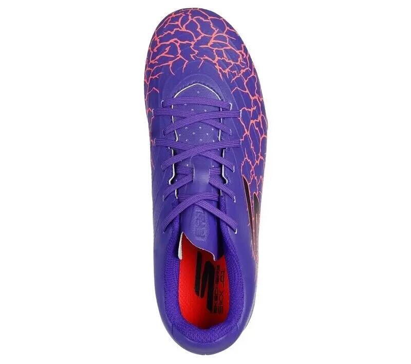 Chaussures de football SKECHERS SKX 1.5 violet FG 2/5