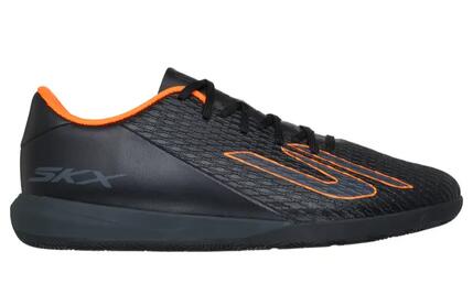 Chaussures de football en salle Skechers Club IC 252136 BKOR Noir Orange