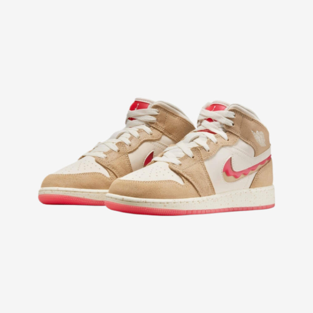 Adult Sneakers Leisure Air Jordan 1 Mid Se Gs 2/6