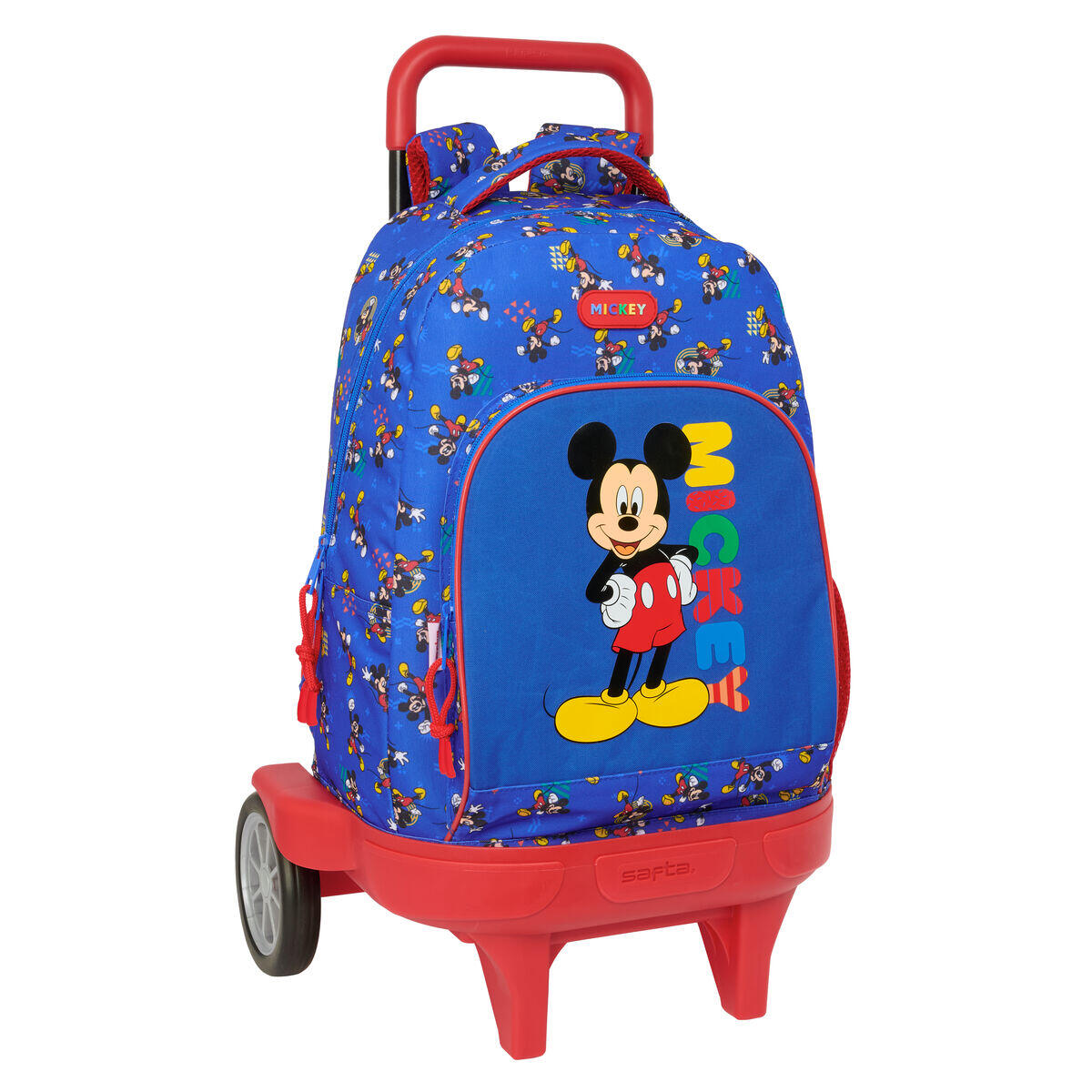 Disney - Cartable À Roulettes Disney Today Bleu - Sac À Dos - Bleu - Taille Unique - Decathlon