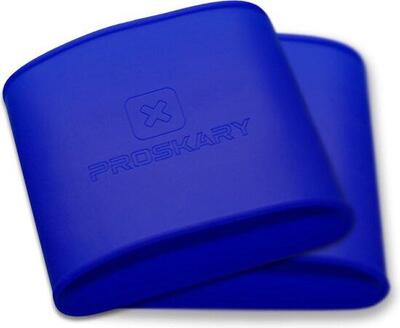 Sokophouders voetbal - 6-14 jaar - blauw - voetbalsokophouders - sokstoppers