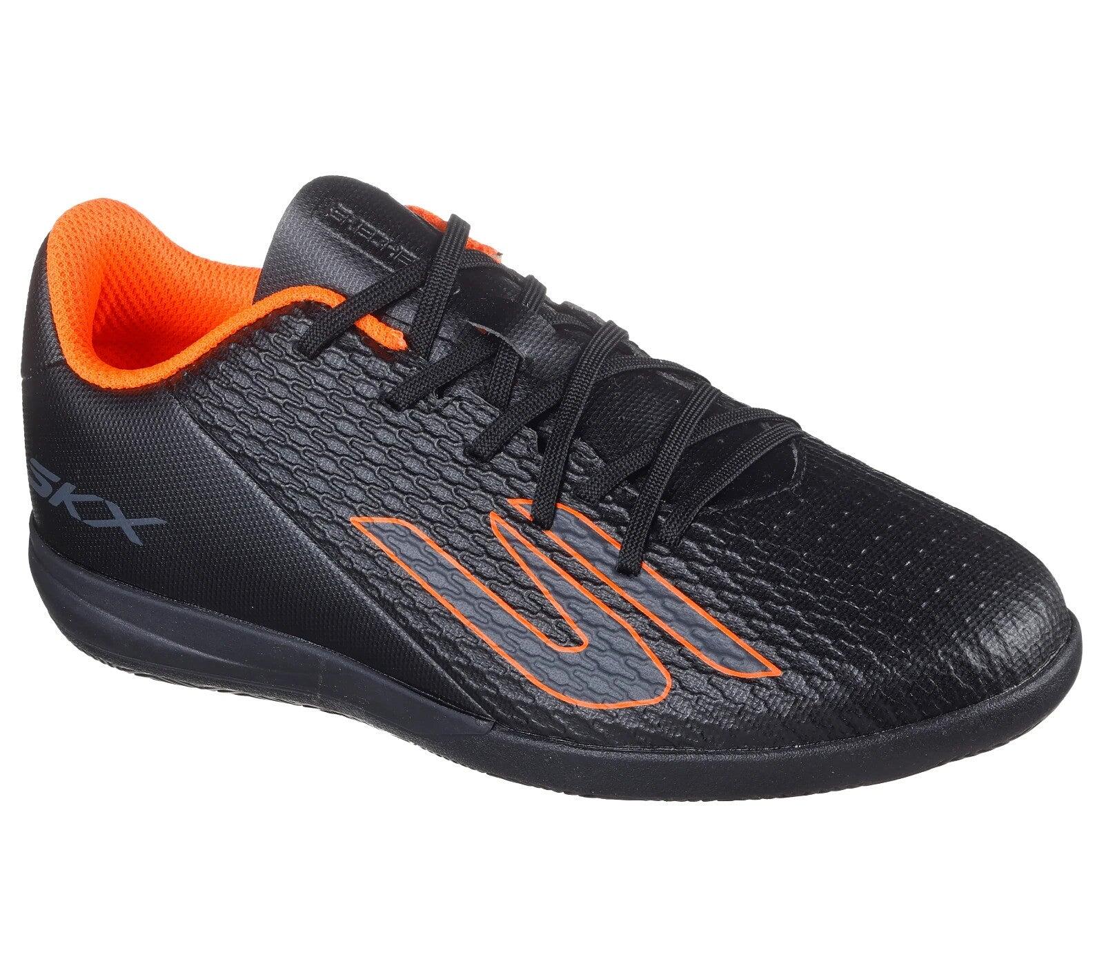 Chaussures de football junior Skechers SKX_2 JR noir/orange indoor 3/5