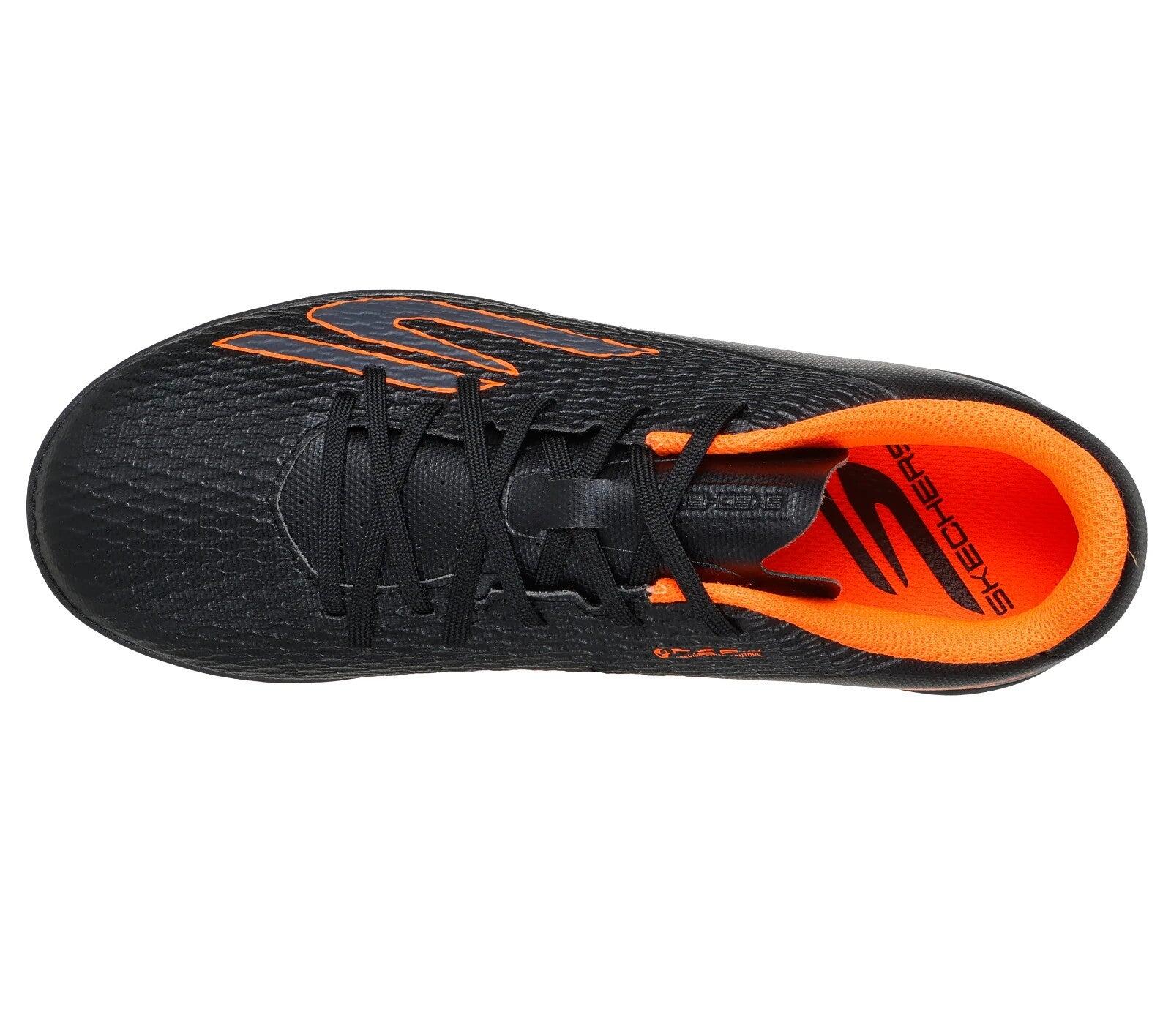 Chaussures de football junior Skechers SKX_2 JR noir/orange indoor 4/5