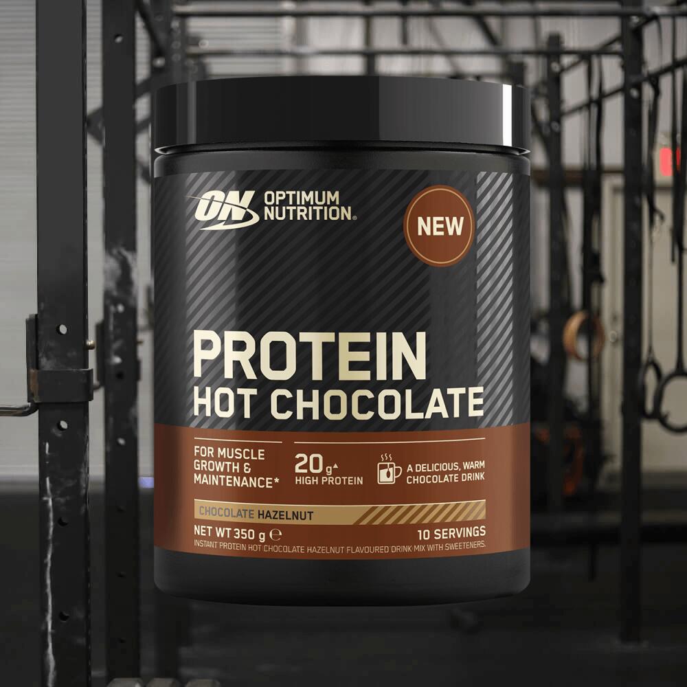 Optimum Nutrition Protein Hot Chocolate (350g) Chocolate Hazelnut 2/3