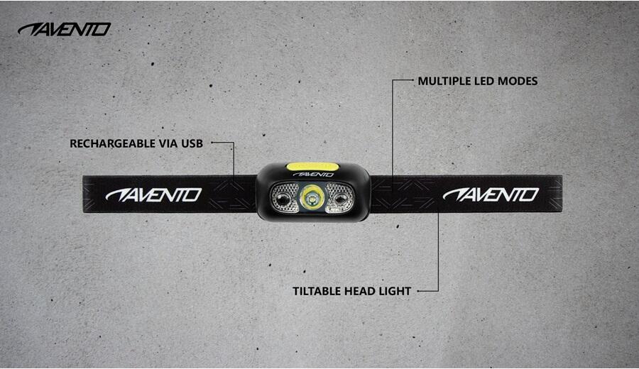 Headlamp Avento Light Weight 3/5