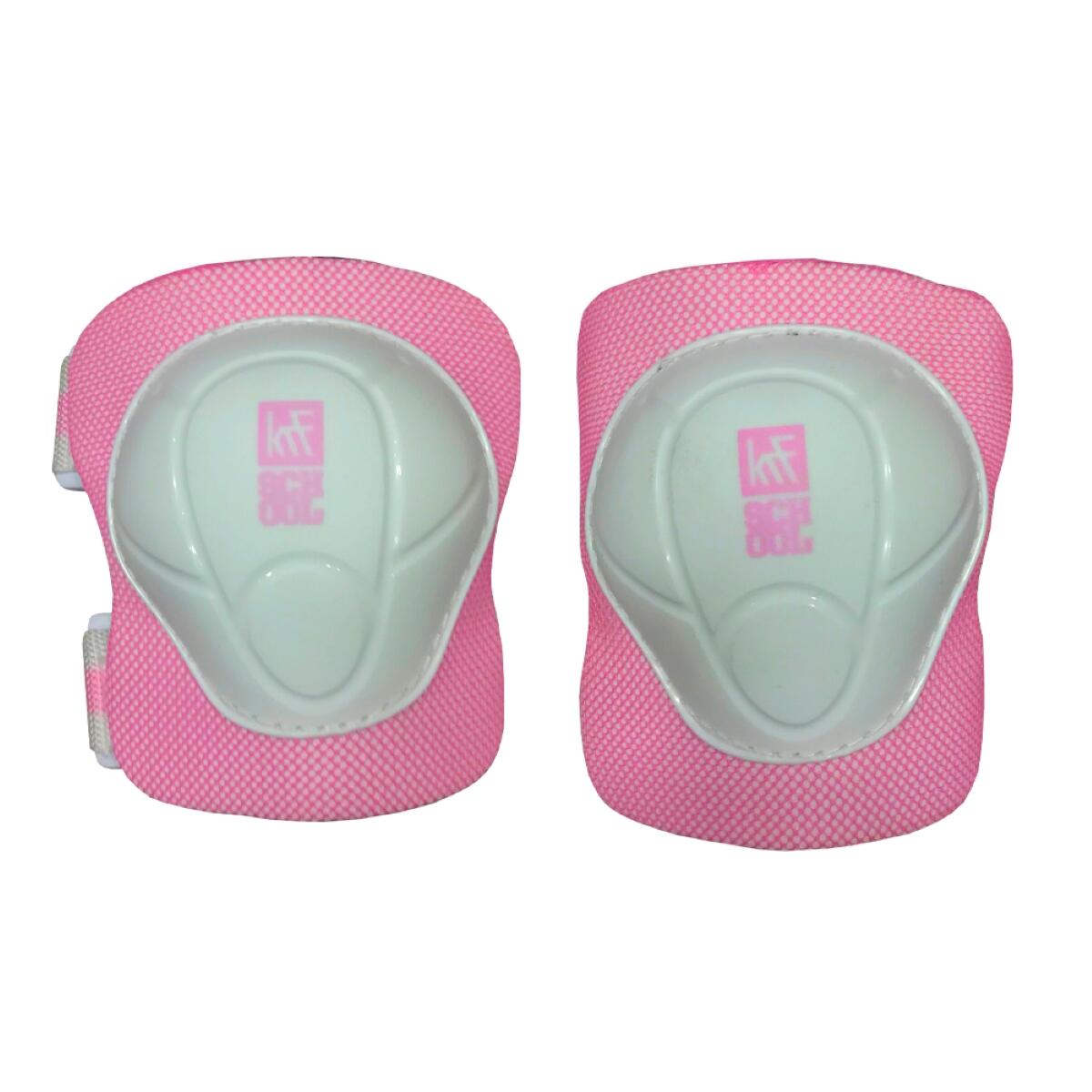 SET PROTECCIONES JUNIOR KRF SCHOOL ROSA 3/3