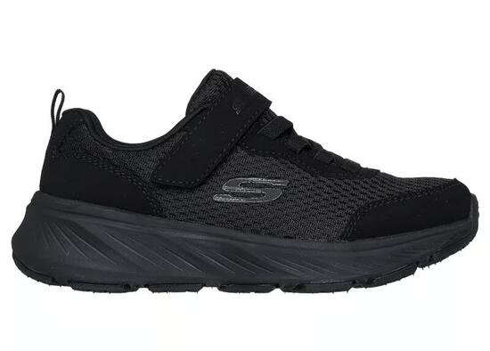 Chaussures Skechers Edgeride enfant noir fermeture adaptive