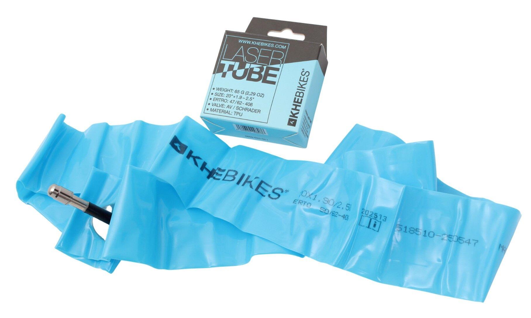 Cámara BMX KHEbikes Laser Tube TPU 20 pulgadas 5/7