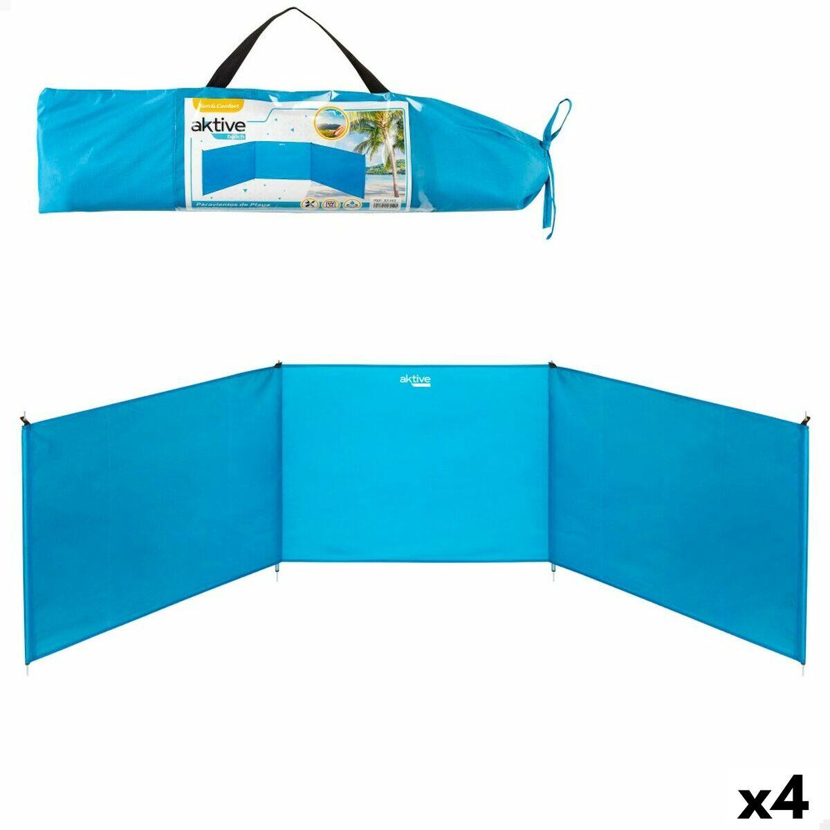 Aktive - Pare-vent De Plage Aktive 200 X 84 X 2 Cm - Parois Latérales - Multicolore - No Size - Decathlon