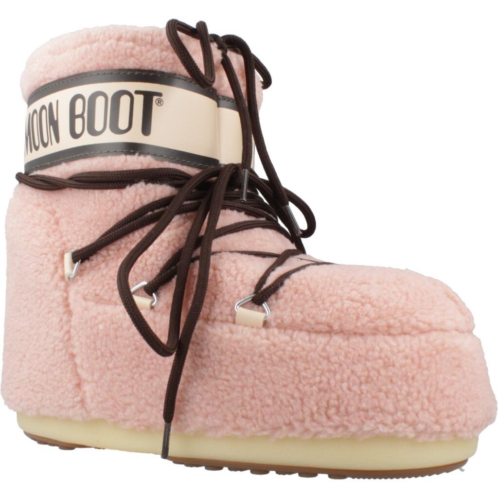 MOON BOOT MB ICON LOW FLEECE Rose 5/5