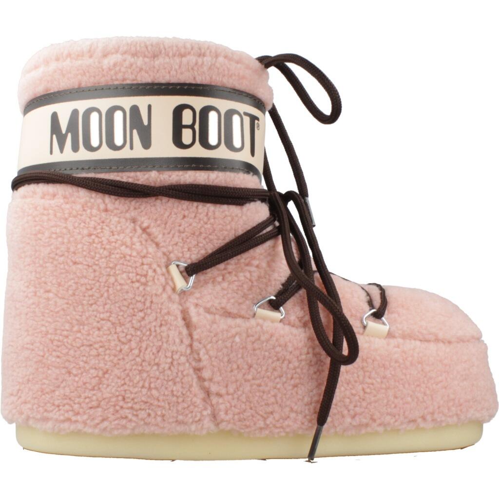 MOON BOOT MB ICON LOW FLEECE Rose 4/5