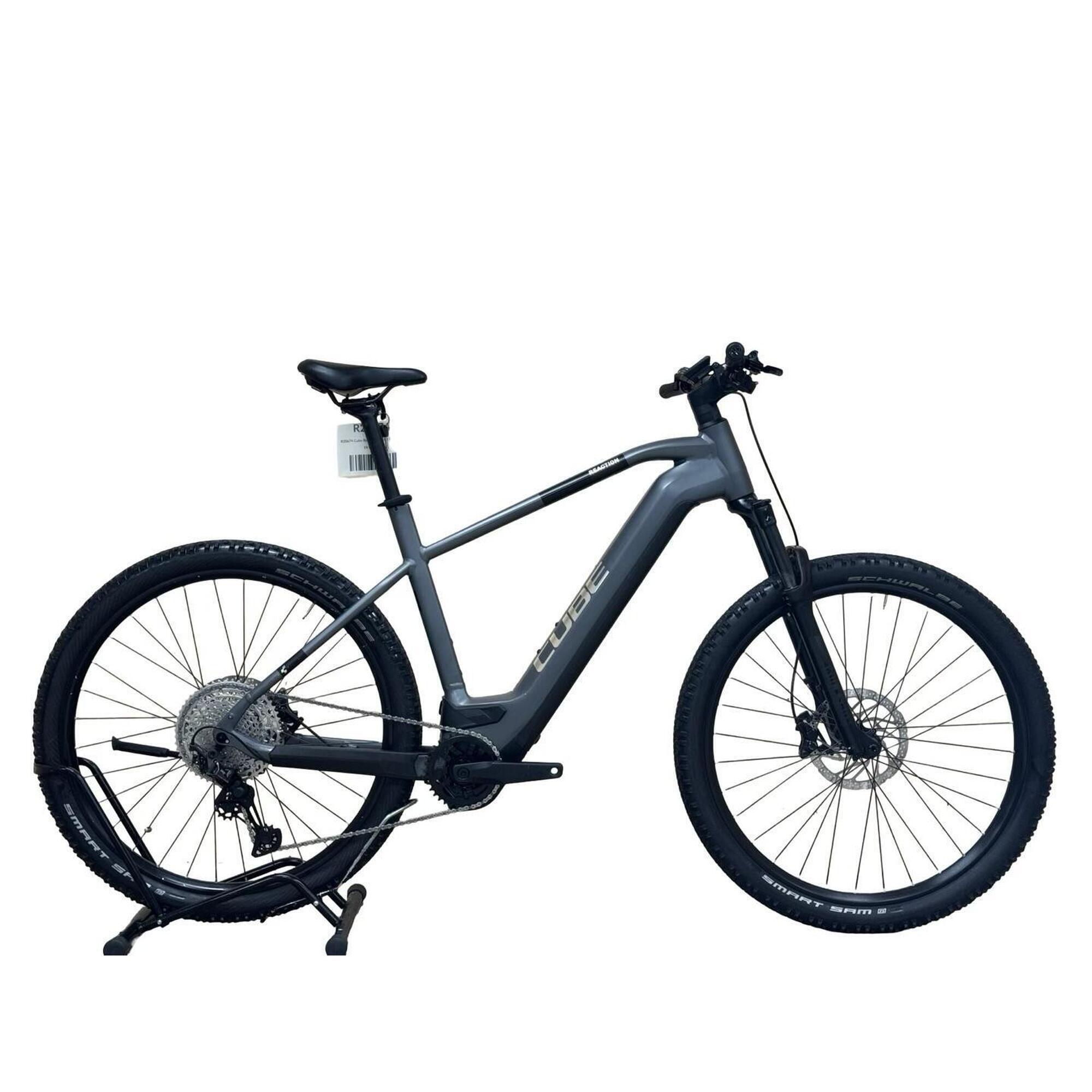 Cube - Reconditionné - Vtt Électrique Cube Reaction Hybrid Race 625 Xt - Comme Neuf - Vélo Tout Terrain - Gris|noir - Decathlon