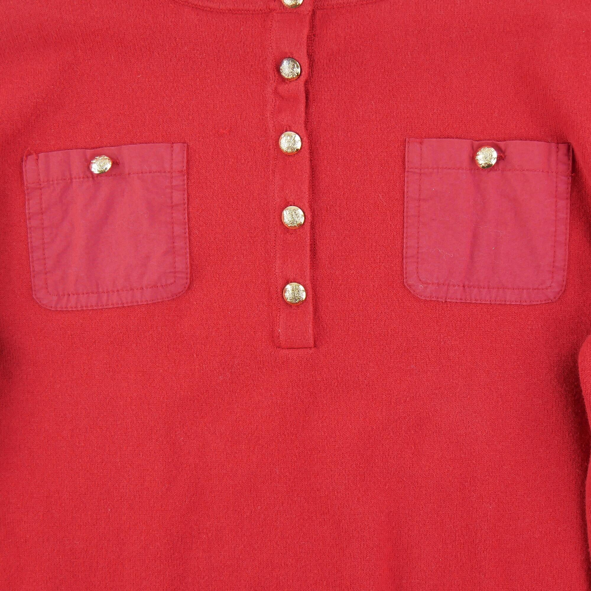 Reconditionné - Pull Femme Rouge - Excellent 4/7
