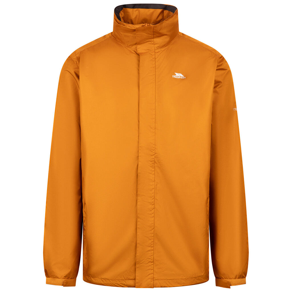 Mens Adjustable Concealed Hood Waterproof Jacket - Fraser II
