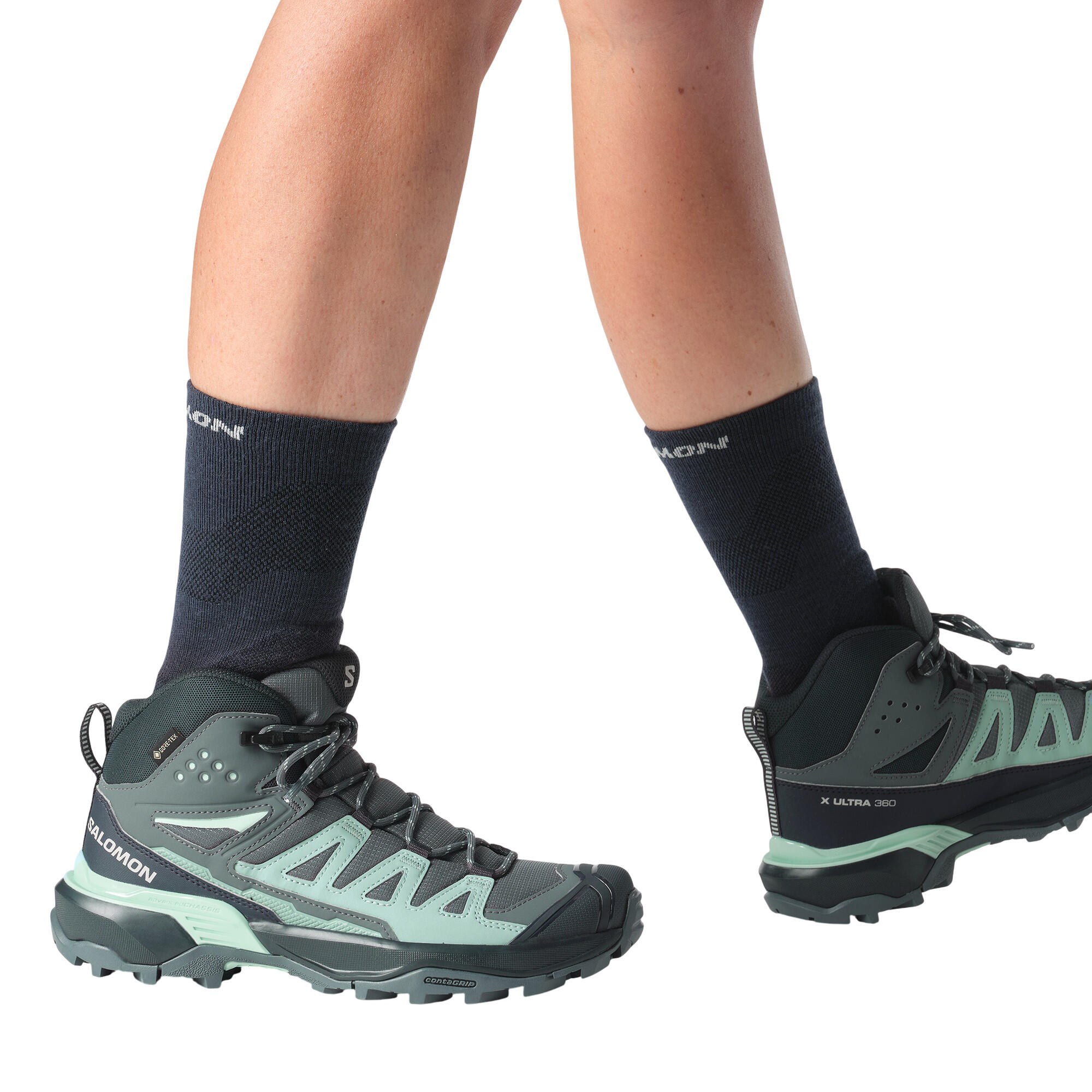 Damen - wandern - schuhe - x ultra 360 gtx - wasserdicht - grau 5/5