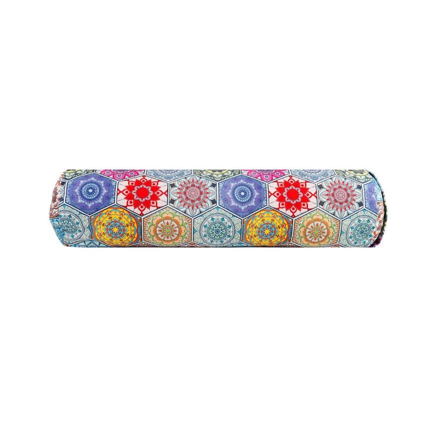Bolster / Rodillo de yoga Bolster Omm Yoga Mandala Vibrant 2/5
